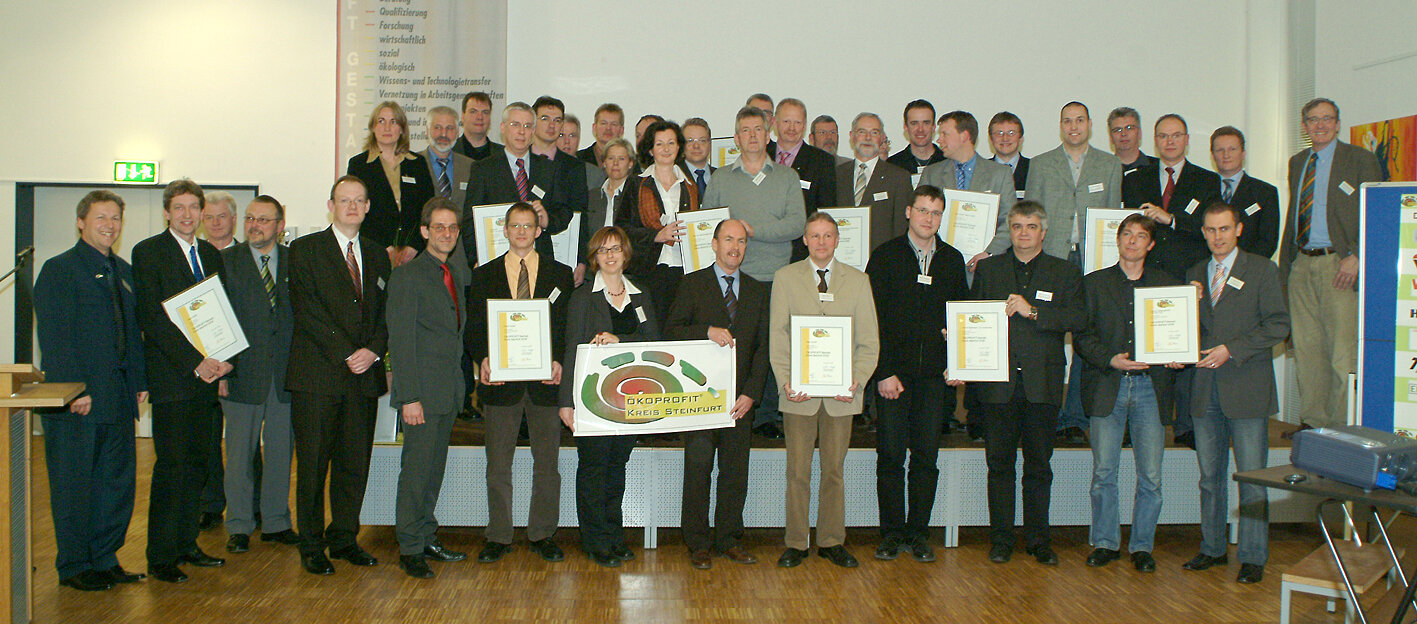 Successful participation in ÖKOPROFIT Steinfurt District - bwh Koffer