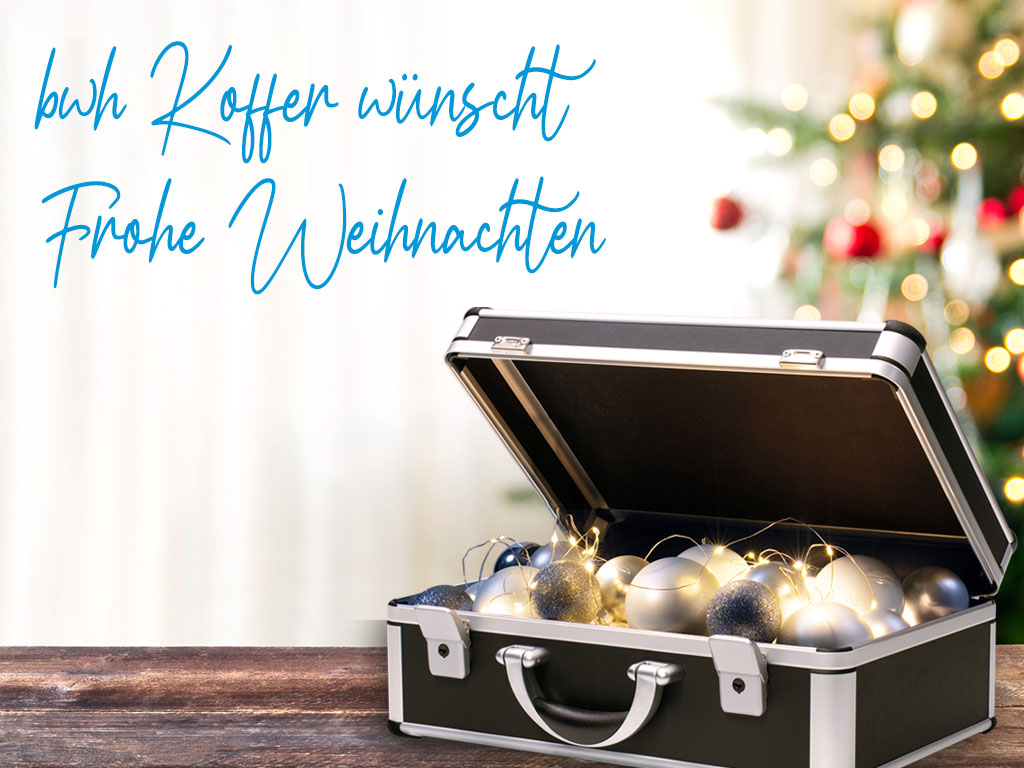 bwh Koffer wünscht frohe Weihnachten